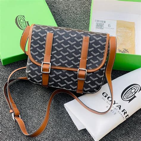 white goyard crossbody bag|goyard crossbody bag women.